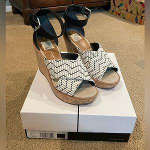 Dolce Vita Urbane Woven Wide Strap Wedge